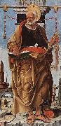 Francesco del Cossa Griffoni-Altar, ursprl. Griffonikapelle in der San Petronio in Bologna, linker Flugel Germany oil painting artist